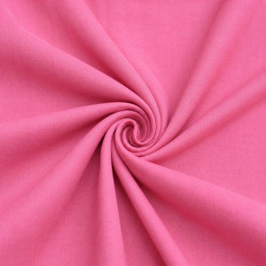 Pink Plain Linen Premium Fabric